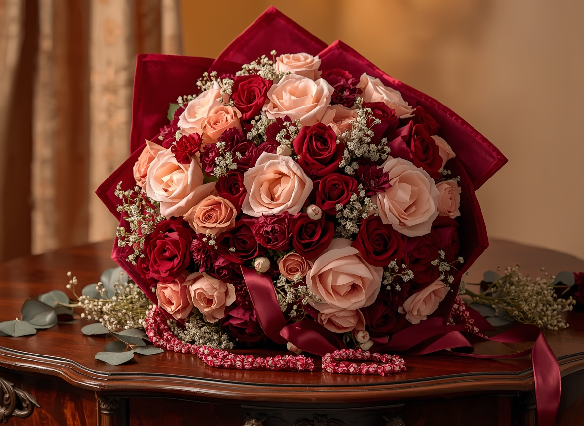 Praxylonkhit Velvet Romance Bouquet