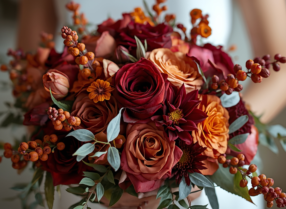 Praxylonkhit Autumn Elegance Arrangement